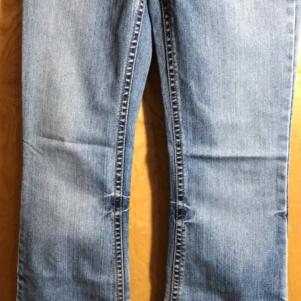 Silver Distressed CHYNA Jeans - Picture 3 of 16
